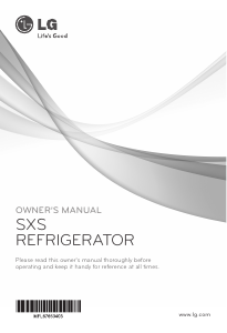 Manual LG GR-D257SL Fridge-Freezer