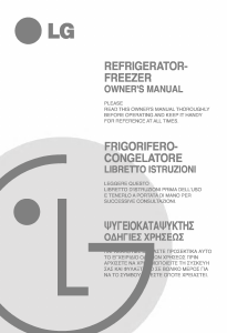 Manuale LG GR-S392QC Frigorifero-congelatore