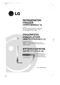 Manual LG GR-S462QTC Fridge-Freezer