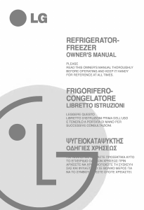 Manuale LG GR-B652JVPW Frigorifero-congelatore