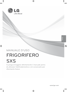 Manuale LG GS7161AEFV Frigorifero-congelatore