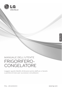 Manuale LG GTF925SEPM Frigorifero-congelatore