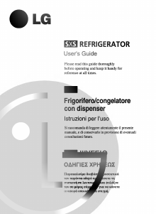 Manuale LG GR-P267DTZ Frigorifero-congelatore