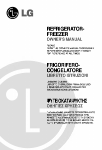 Manuale LG GR-G652JUQK Frigorifero-congelatore