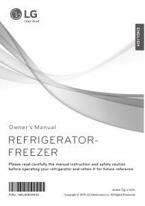 Manual LG GTF744SEPZD Fridge-Freezer
