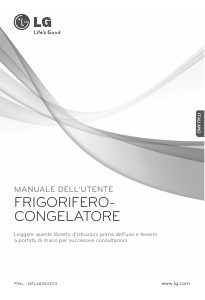 Manuale LG GTF925PZPM Frigorifero-congelatore