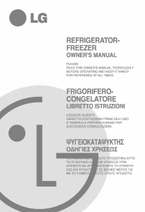 Handleiding LG GR-S552QTC Koel-vries combinatie