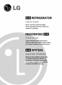 Manual LG GR-P227SUJA Fridge-Freezer