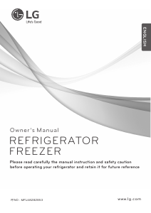 Manual LG GTF744PZPM Fridge-Freezer