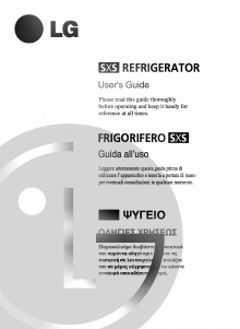 Manuale LG GR-P207DTZ Frigorifero-congelatore