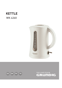 Bedienungsanleitung Grundig WK 4260 Wasserkocher