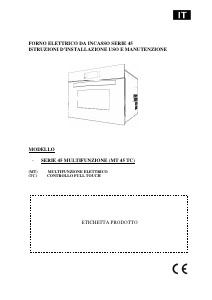 Manuale Smalvic FI-45MT Forno