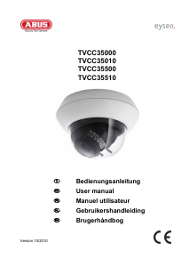 Mode d’emploi Abus TVCC35010 Caméra de surveillance