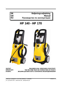 Manual Texas HP 140 Pressure Washer