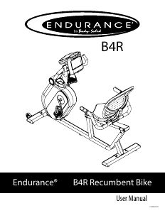 Handleiding Endurance B4RB Hometrainer