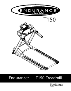 Handleiding Endurance T150 Loopband