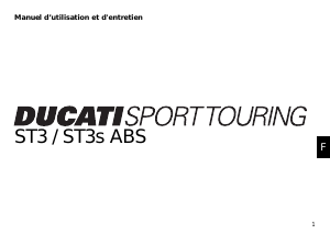 Mode d’emploi Ducati ST3s ABS Sport Touring (2006) Moto