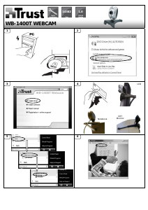 Manual Trust 14382 WB-1400T Webcam