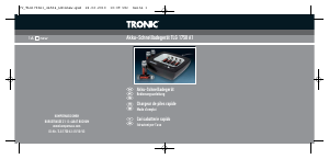 Manuale Tronic TLG 1750 A1 Caricabatterie