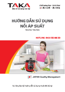 Hướng dẫn sử dụng Taka TKE256 Nồi áp suất