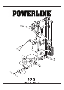 Handleiding Powerline P2X Fitnessapparaat