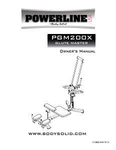 Manual Powerline PGM200X Multi-gym