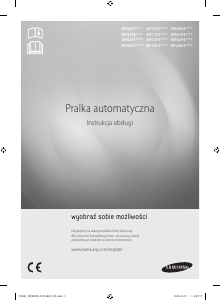 Instrukcja Samsung WF70F5E3W2W Pralka
