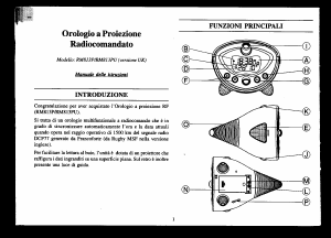 Manuale Oregon RM813P Sveglia