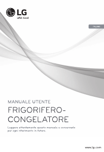 Manuale LG GBB547PZYZH Frigorifero-congelatore