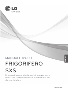 Manuale LG GS9366NEDZ Frigorifero-congelatore