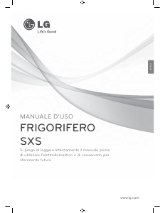 Manuale LG GSB325PZQZ Frigorifero-congelatore