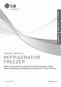 Manuale LG GTB583SEHM Frigorifero-congelatore