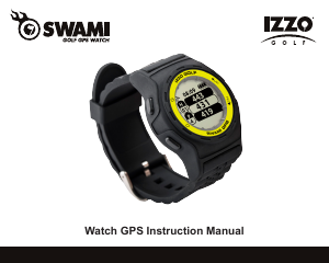Bruksanvisning IZZO Golf Swami Watch GPS (2014) Sportklocka