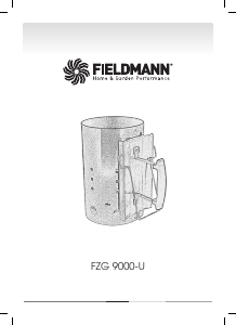 Manuál Fieldmann FZG 9000-U Startér grilu