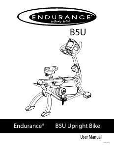 Handleiding Endurance B5U Hometrainer