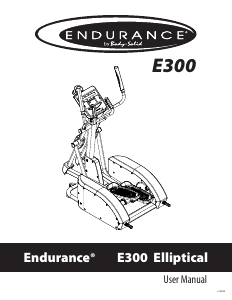 Manual Endurance E300 Cross Trainer