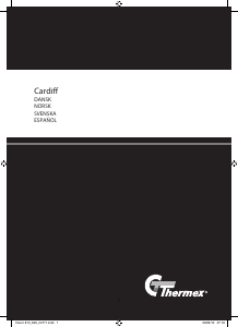 Manual de uso Thermex Cardiff Campana extractora