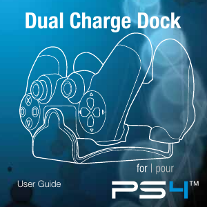 Mode d’emploi Dreamgear DGPS4-6402 Dual Charge Dock (PlayStation 4) Chargeur de batterie