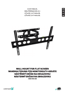 Bedienungsanleitung Connect IT CMH-7600-BK Wandhalterung