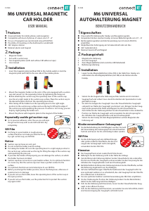 Bedienungsanleitung Connect IT CI-504 Handyhalterung