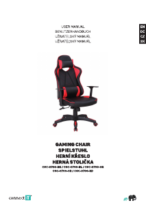 Manual Connect IT CGC-0700-BL Office Chair