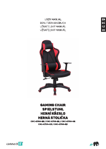 Manual Connect IT CGC-0700-OR Office Chair