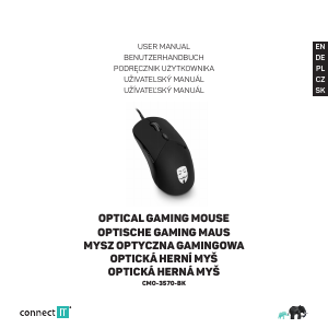 Manual Connect IT CMO-3570-BK Mouse