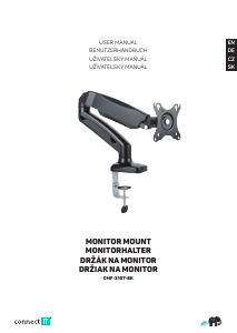 Manual Connect IT CMF-3107-BK Monitor Mount