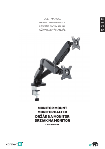 Manual Connect IT CMF-3207-BK Monitor Mount