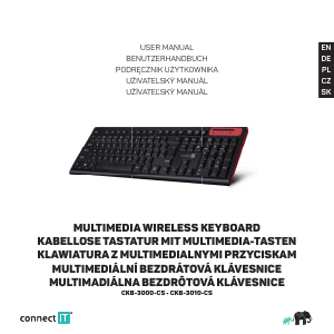 Bedienungsanleitung Connect IT CKB-3000-CS Tastatur