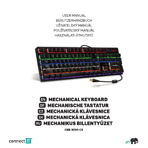 Manual Connect IT CKB-3591-CS Keyboard
