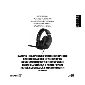 Bedienungsanleitung Connect IT CEP-3030-AN Headset