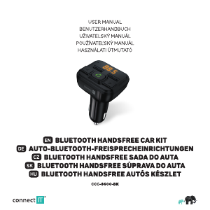 Handleiding Connect IT CCC-8600-BK Carkit