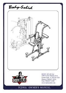 Manual Body-Solid FCDWA Multi-gym